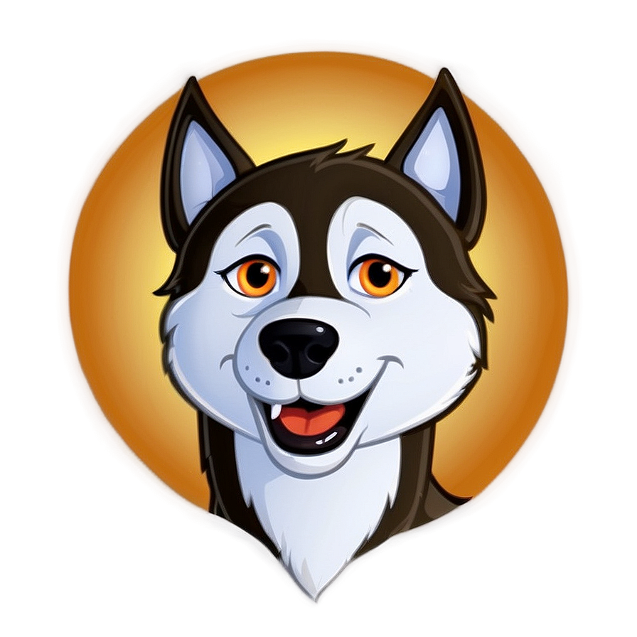 Cartoon Husky Character Png Ttr