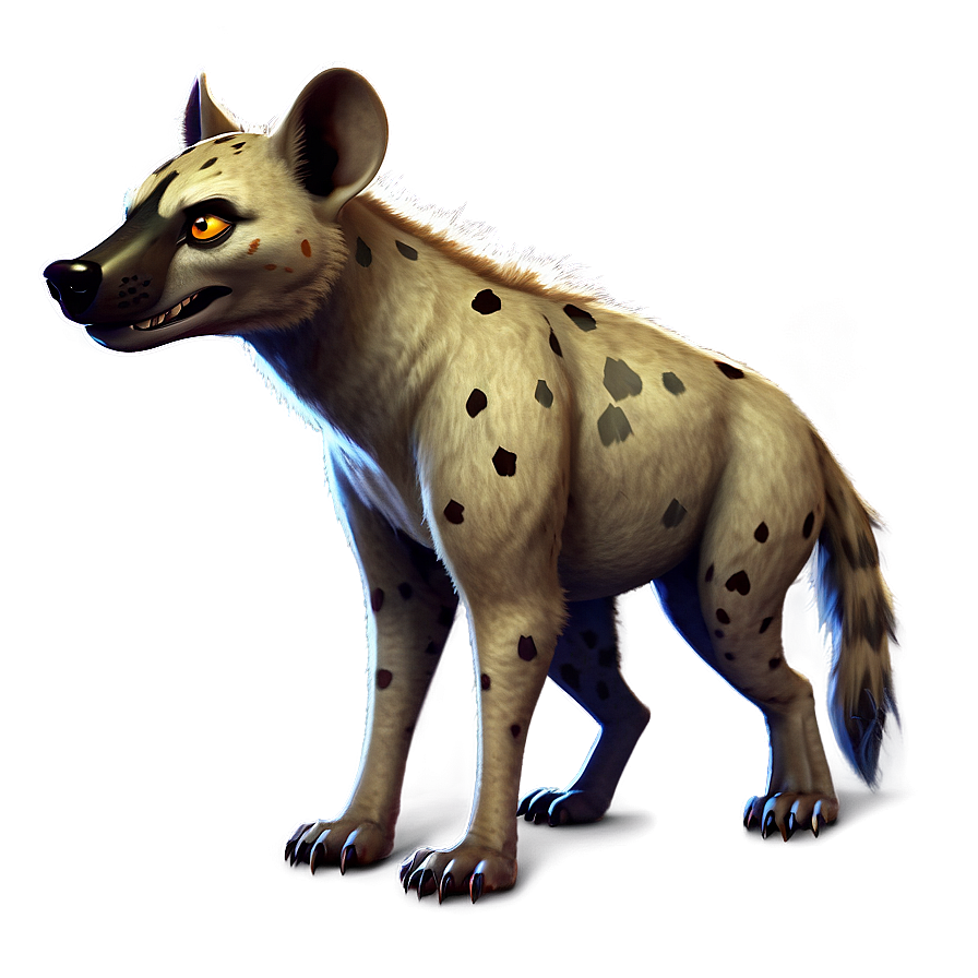 Cartoon Hyena Character Png 06112024