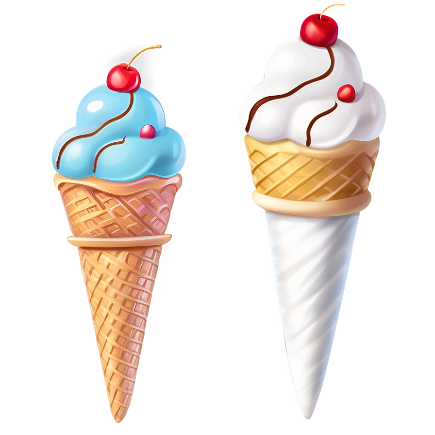 Cartoon Ice Cream Cone Png 05252024