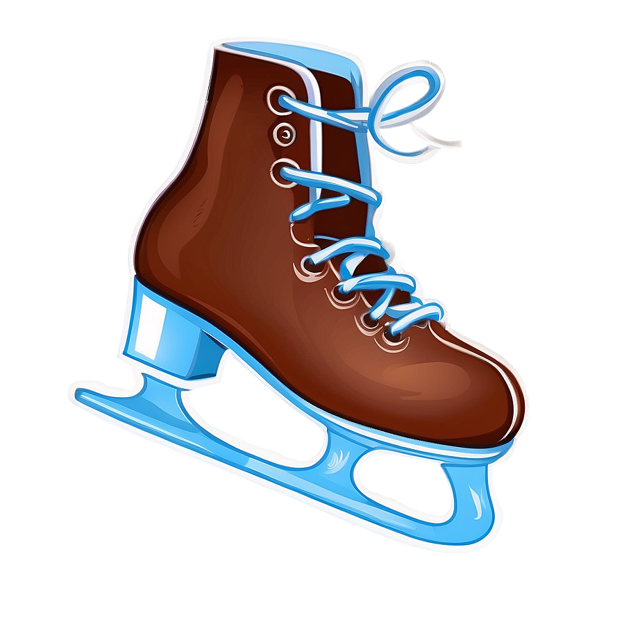 Cartoon Ice Skate Png 06212024