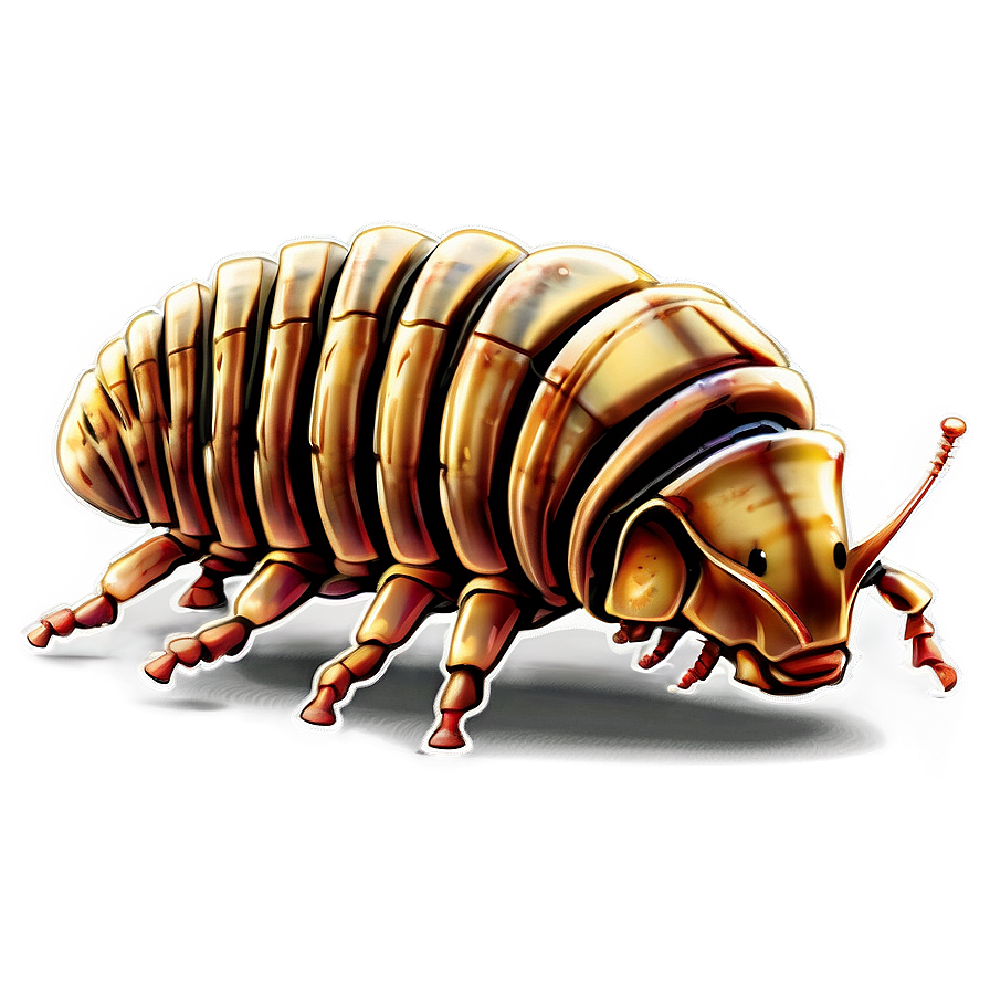 Cartoon Isopod Png 06292024