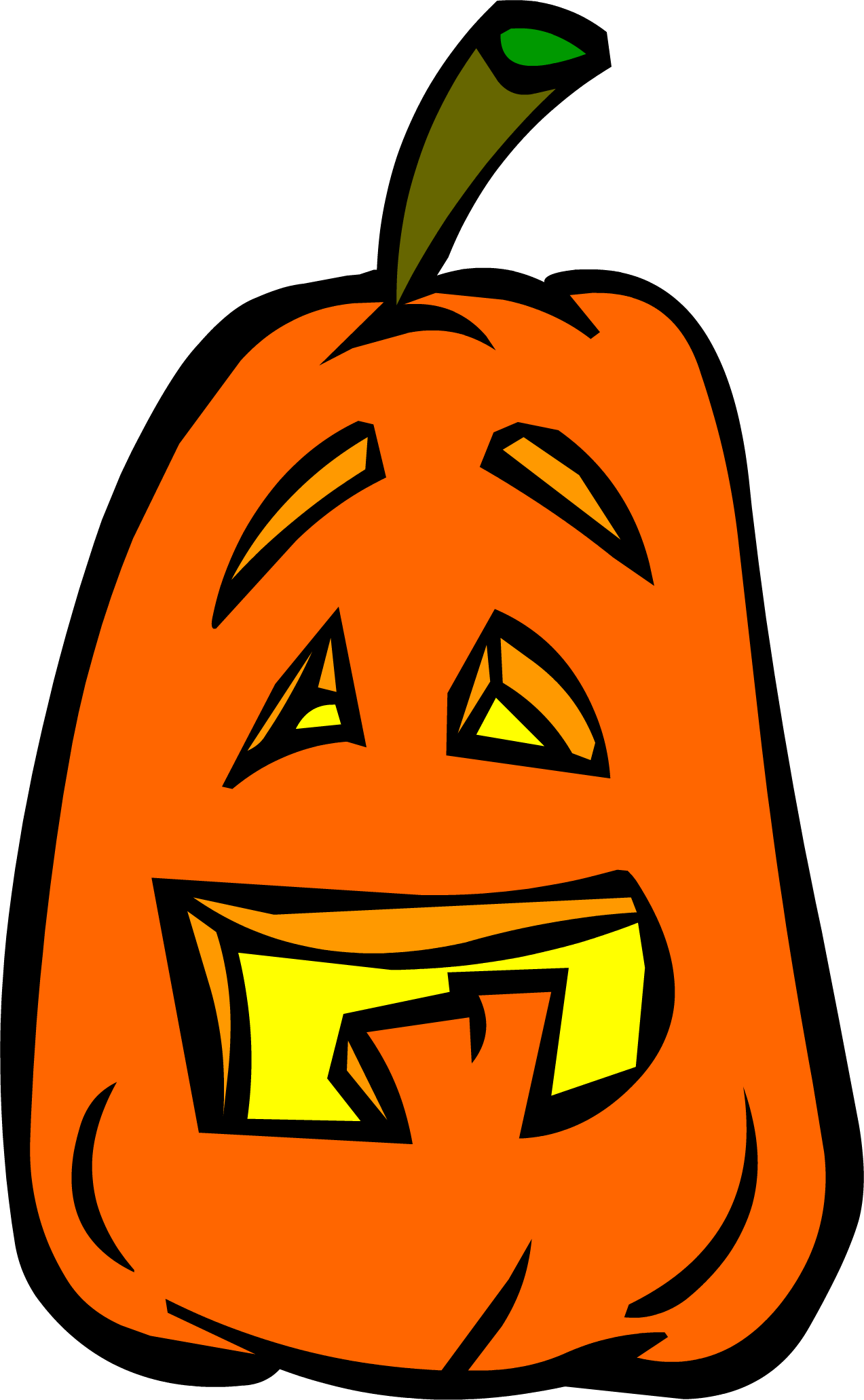 Cartoon Jack O Lantern Graphic