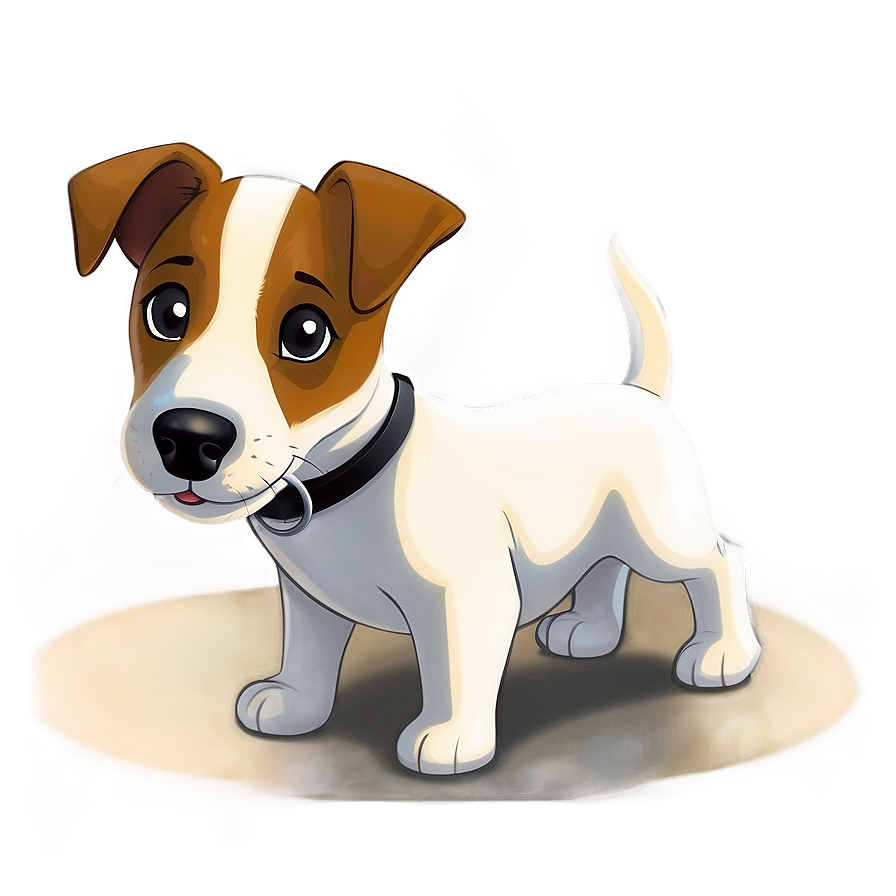 Cartoon Jack Russell Puppy Png 06292024