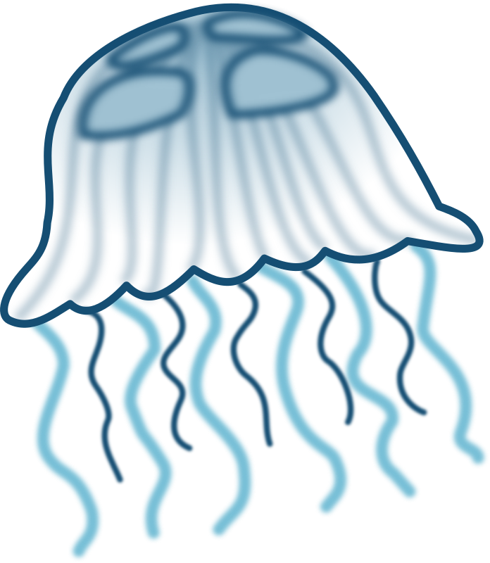 Cartoon Jellyfish Illustration