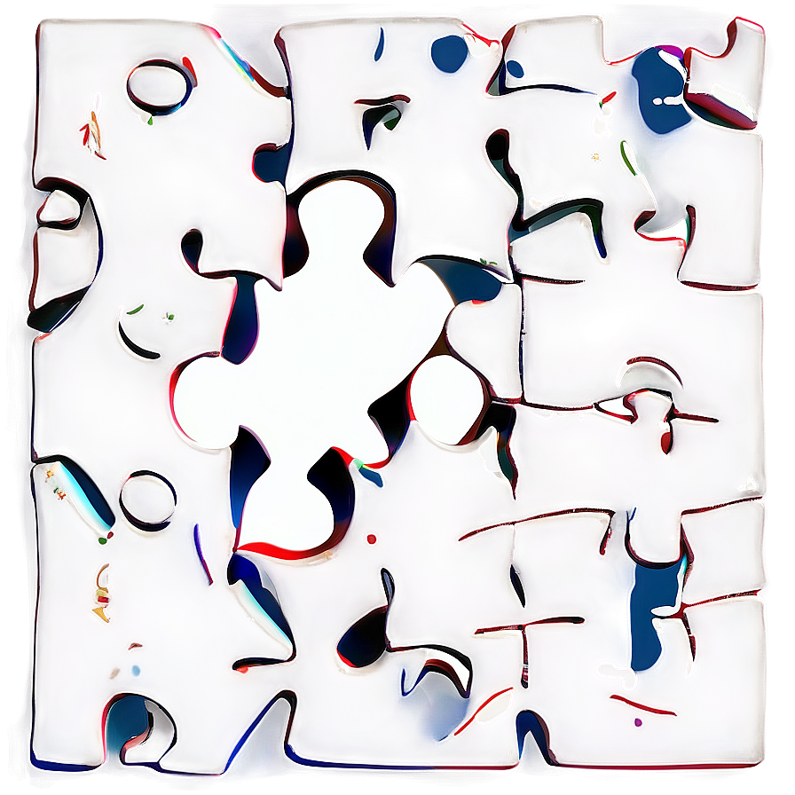 Cartoon Jigsaw Piece Png Vim