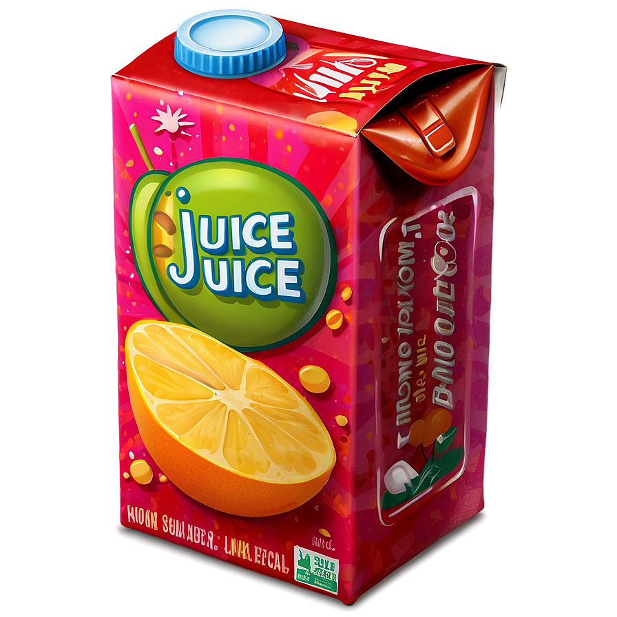 Cartoon Juice Box Png 06132024