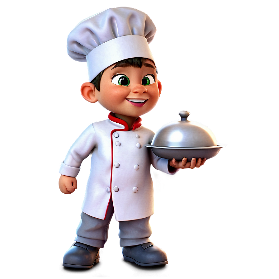 Cartoon Kid In Chef Hat Png Ofc