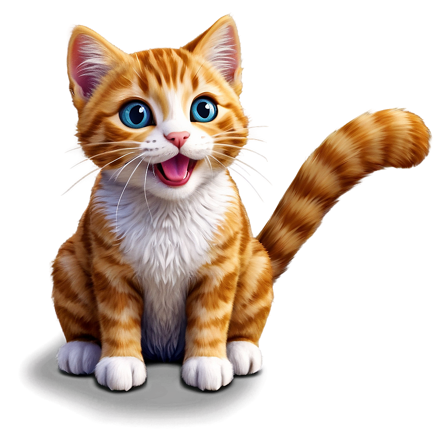 Cartoon Kitten Png 05232024