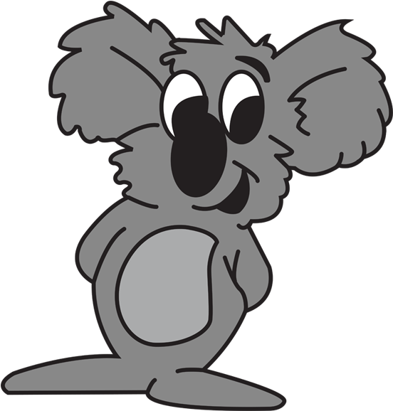 Cartoon Koala Character