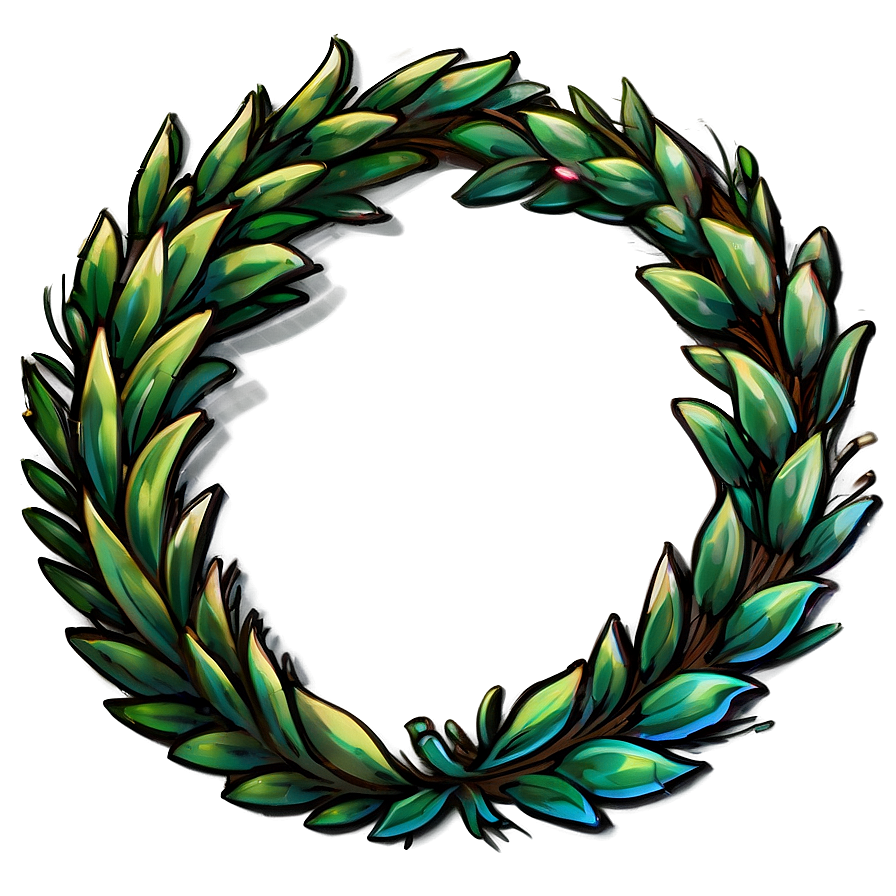 Cartoon Laurel Wreath Png Wdk