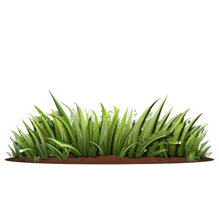 Cartoon Lawn Grass Png Vmo