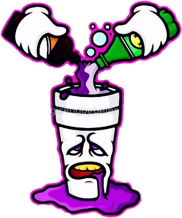 Cartoon Lean Cup Artwork