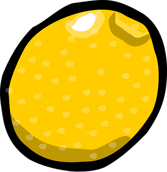 Cartoon Lemon Illustration