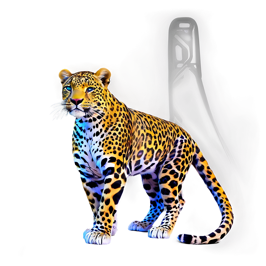 Cartoon Leopard Character Png Aur70