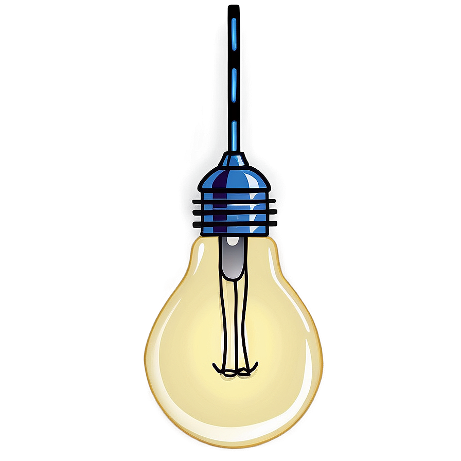 Cartoon Light Bulb Png Qgo28