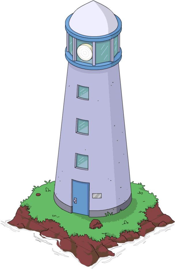 Cartoon Lighthouse Illustration