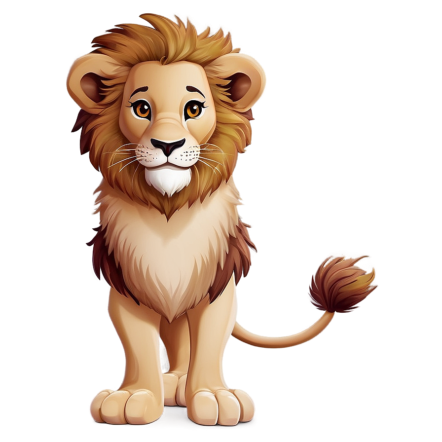 Cartoon Lion Cute Png Yye