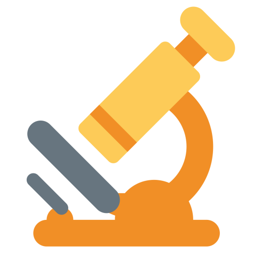 Cartoon Microscope Icon