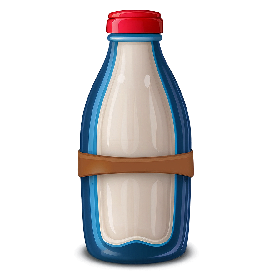 Cartoon Milk Bottle Png 06212024