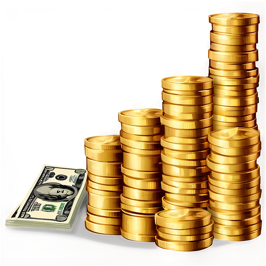 Cartoon Money Pile Png 68