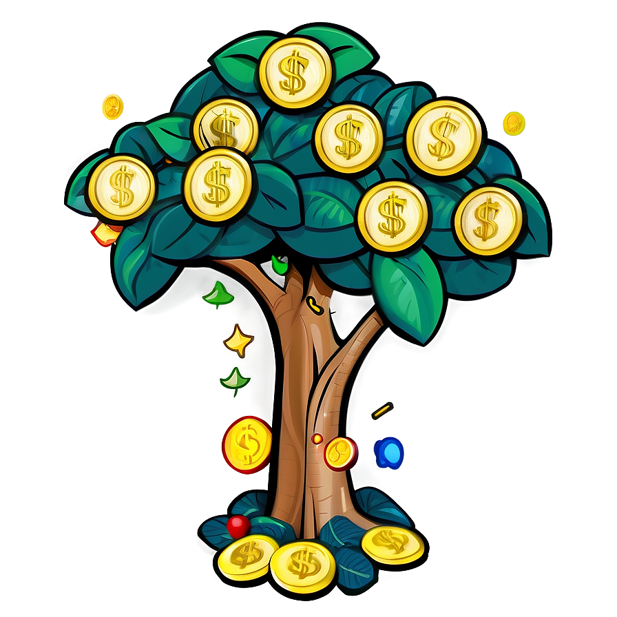 Cartoon Money Tree Png Ulp99