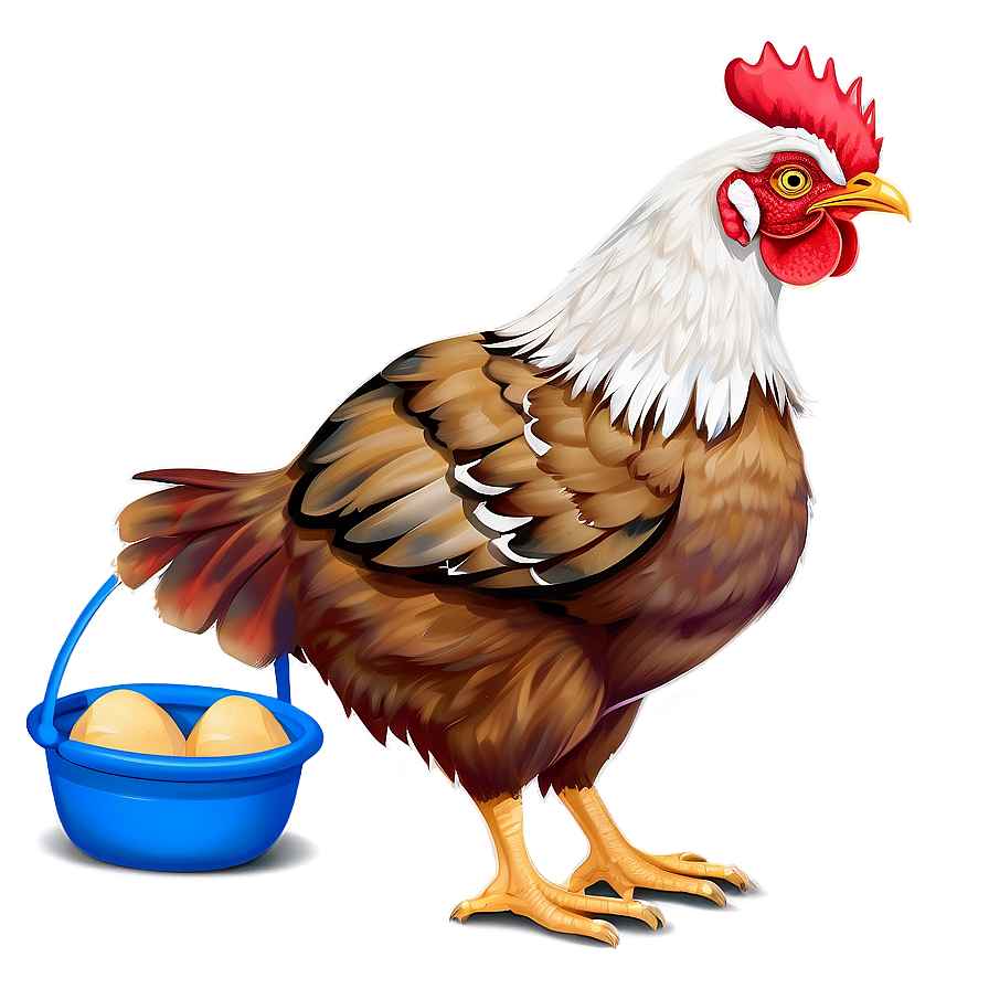 Cartoon Mother Hen Png Kvv