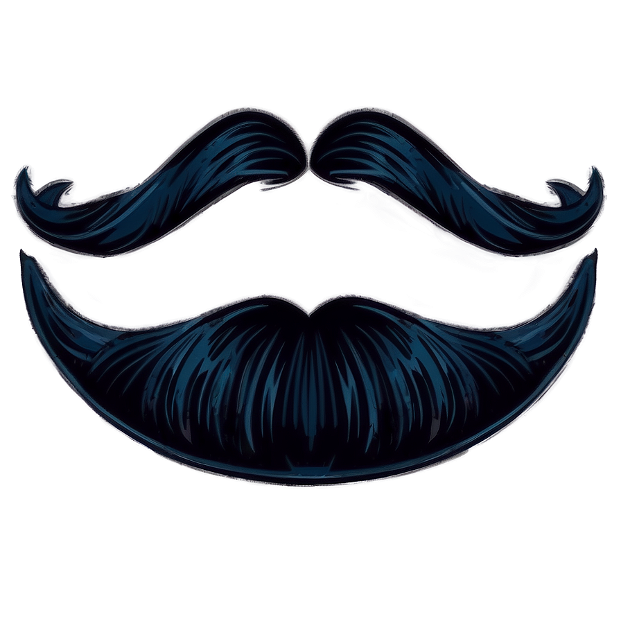 Cartoon Moustache Illustration Png Euk76