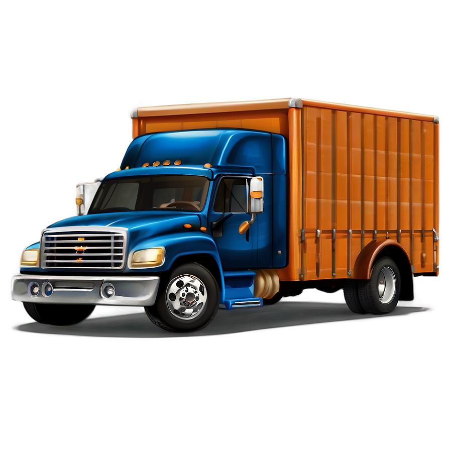 Cartoon Moving Truck Png Uyp