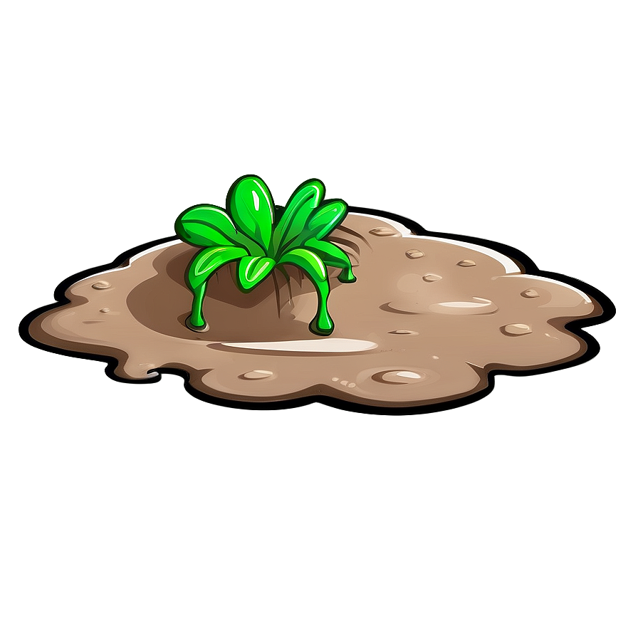 Cartoon Mud Puddle Png Yah