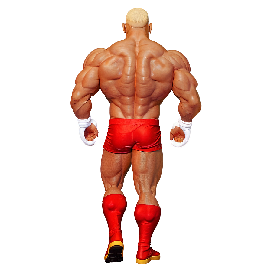 Cartoon Muscle Man Png Lbu