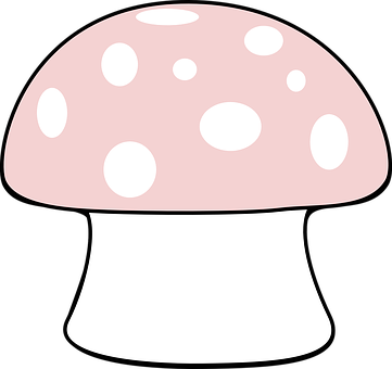 Cartoon Mushroom Illustration