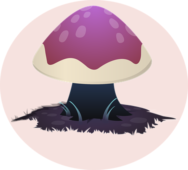 Cartoon Mushroom Illustration