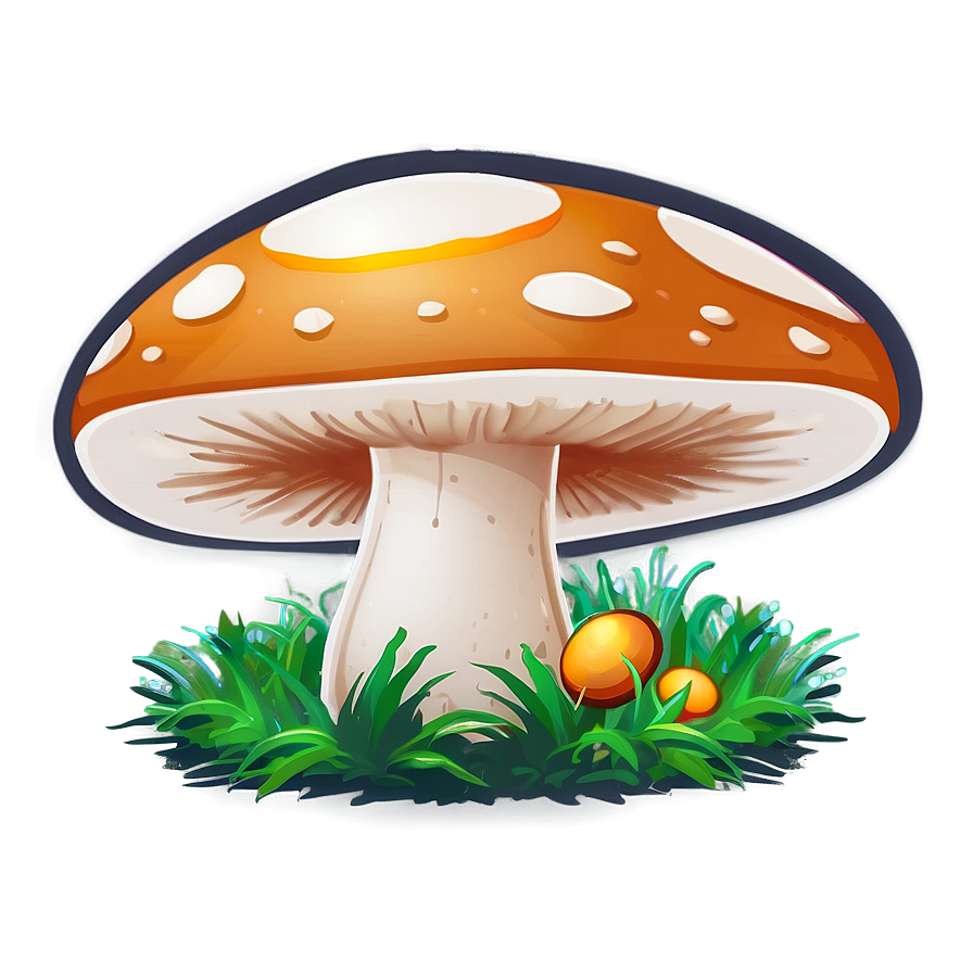 Cartoon Mushroom Png 8