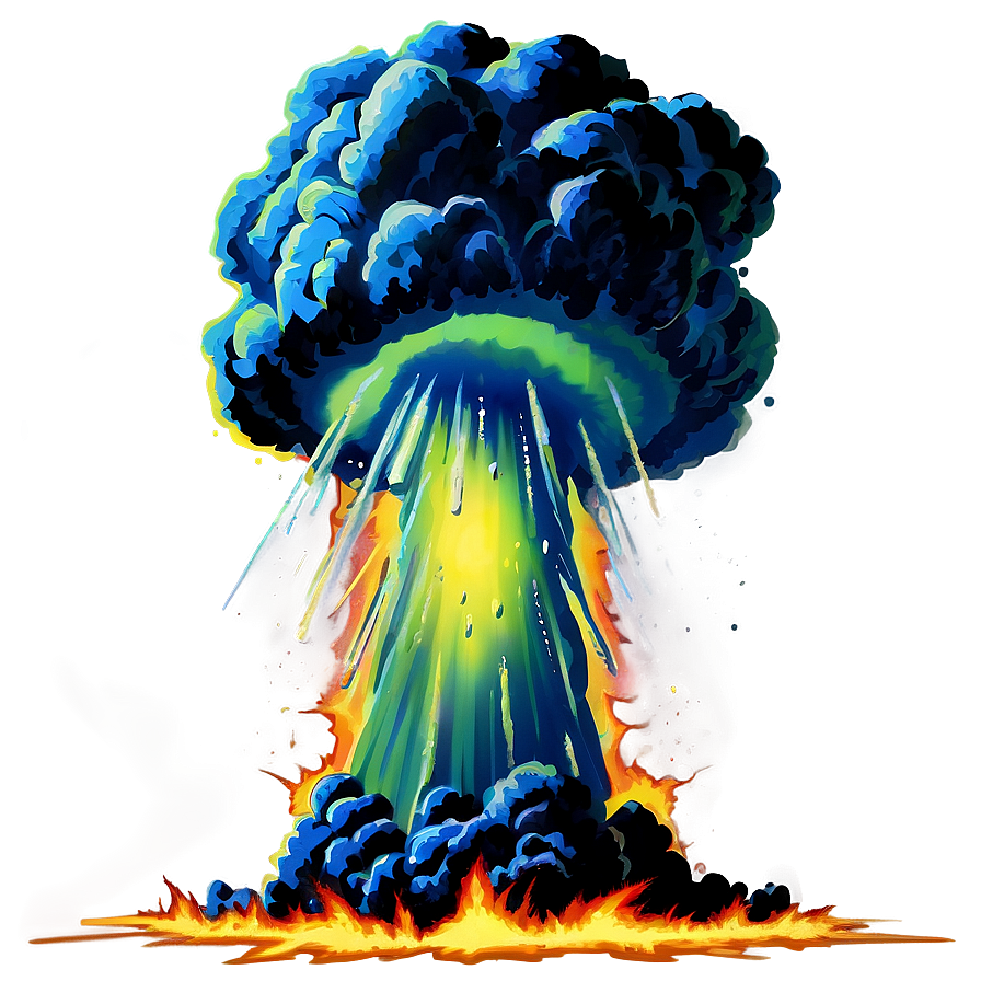 Cartoon Nuclear Explosion Png 21