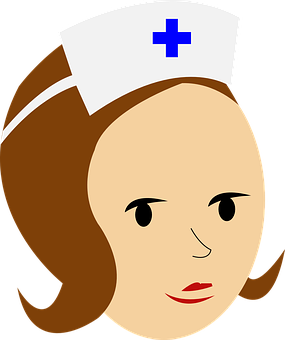 Cartoon Nurse Portrait