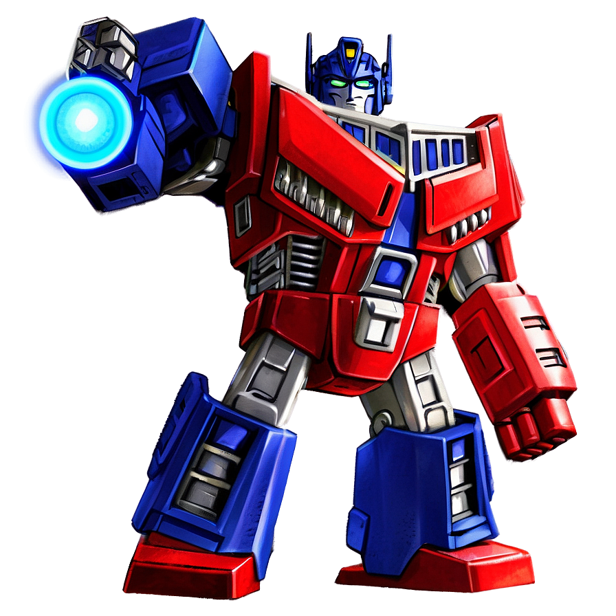 Cartoon Optimus Prime Character Png 93