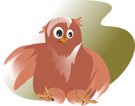 Cartoon Owl Vector Illustration