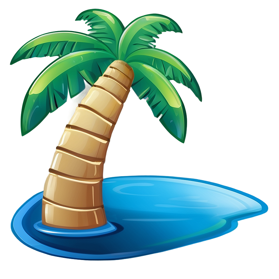 Cartoon Palm Tree For Kids Png 06212024