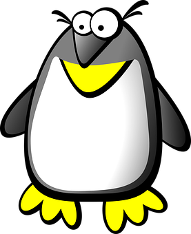 Cartoon Penguin Graphic