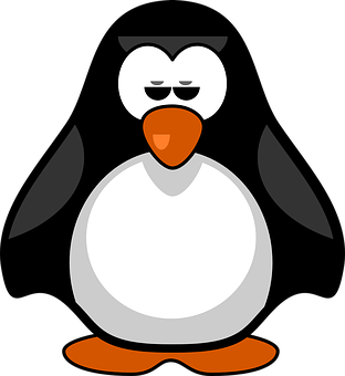 Cartoon Penguin Graphic