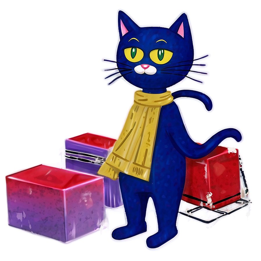 Cartoon Pete The Cat Image Png Iod