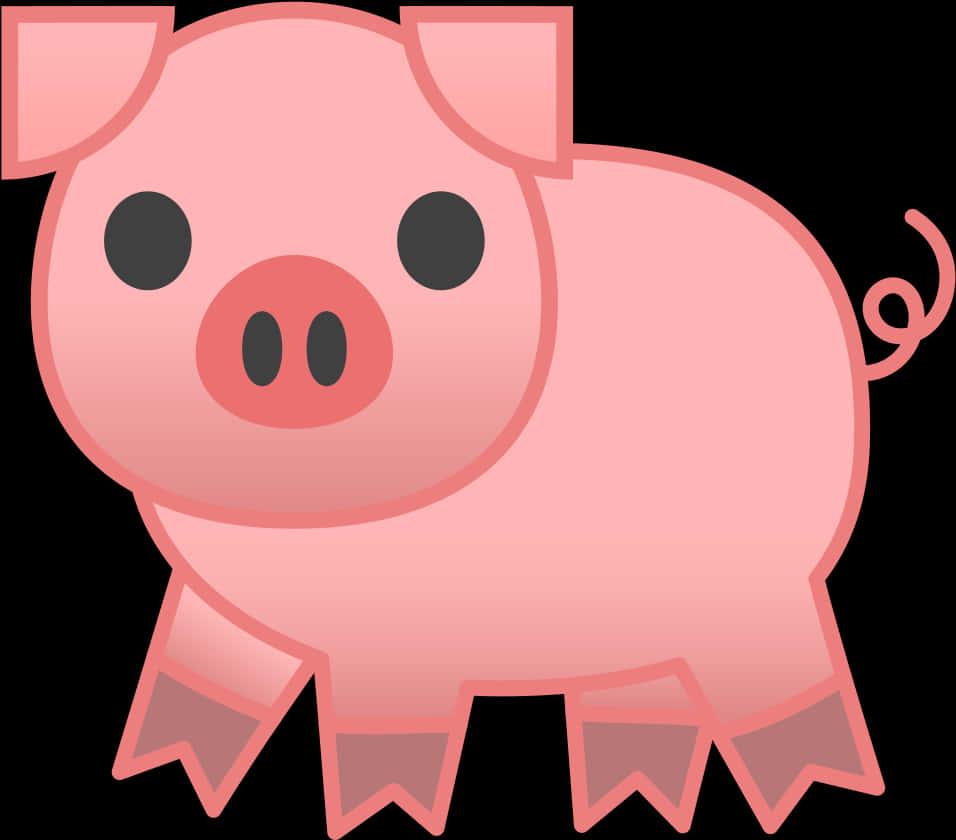 Cartoon Pig Illustration