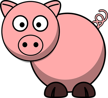 Cartoon Pig Illustration