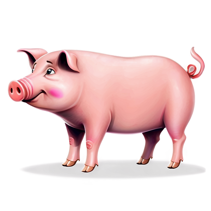 Cartoon Pig Png Wrg50