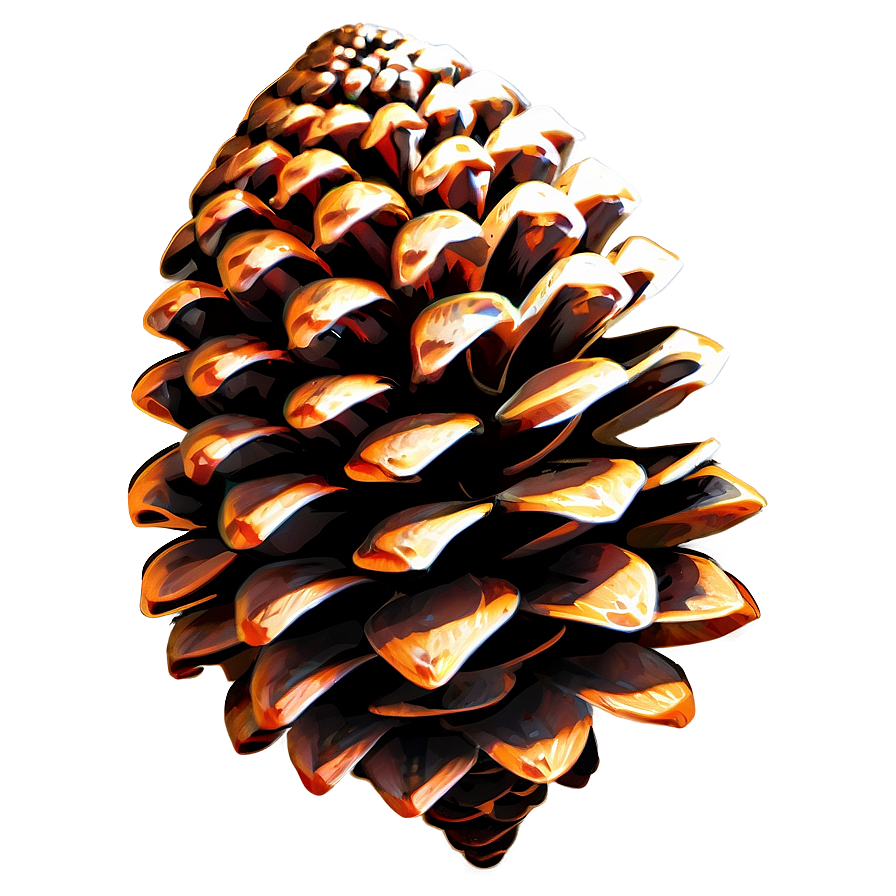 Cartoon Pine Cone Png Roy