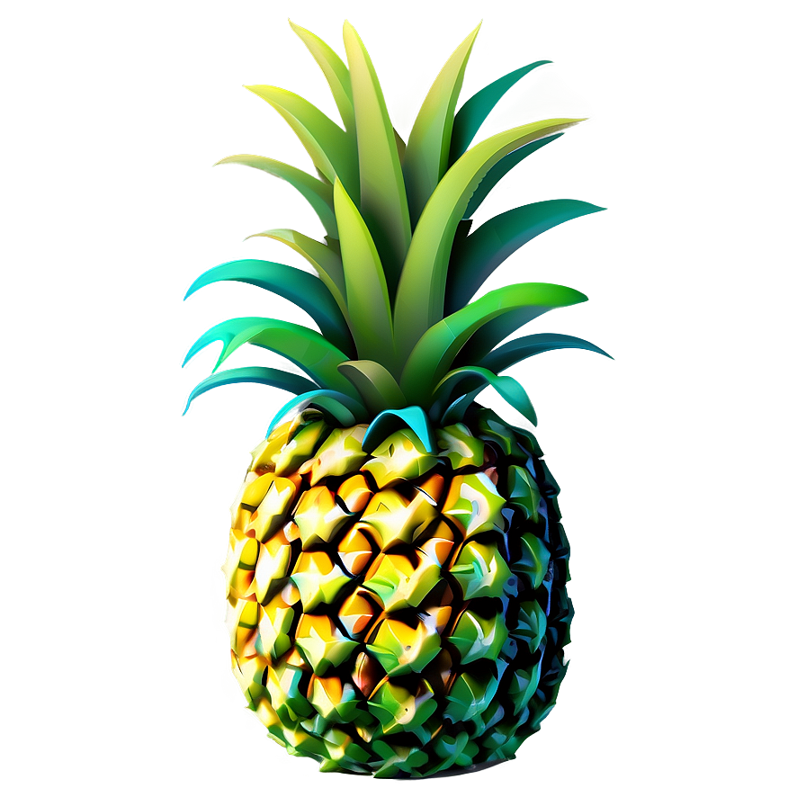 Cartoon Pineapple Png Hsr24