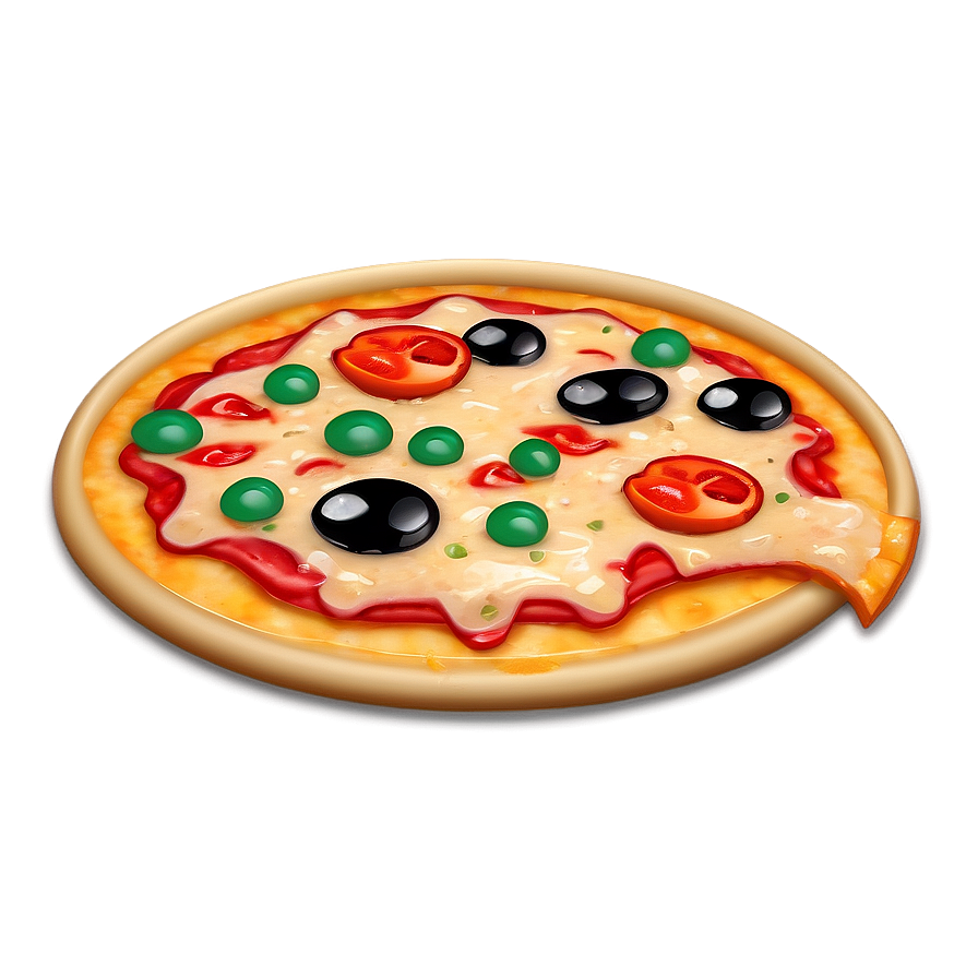 Cartoon Pizza Emoji Png 14