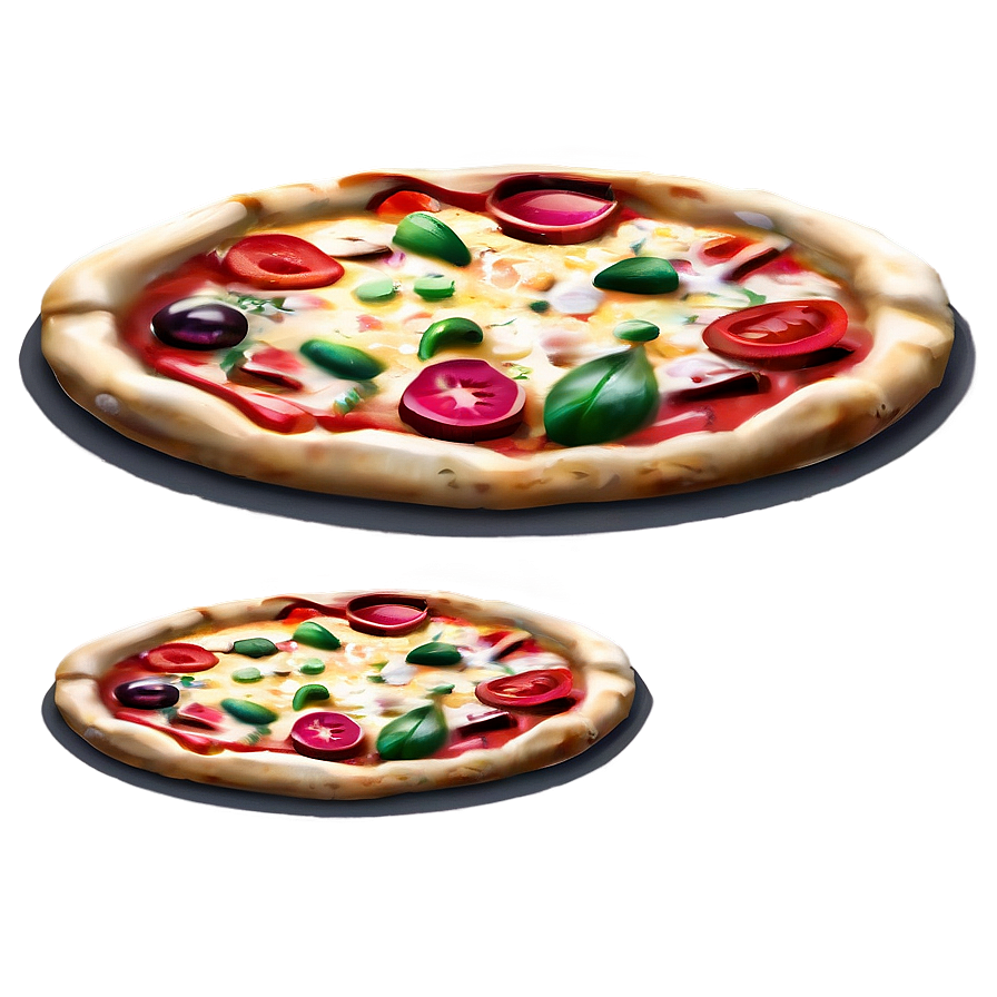 Cartoon Pizza Meal Png Tid