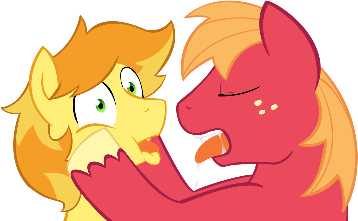 Cartoon Ponies Drooling