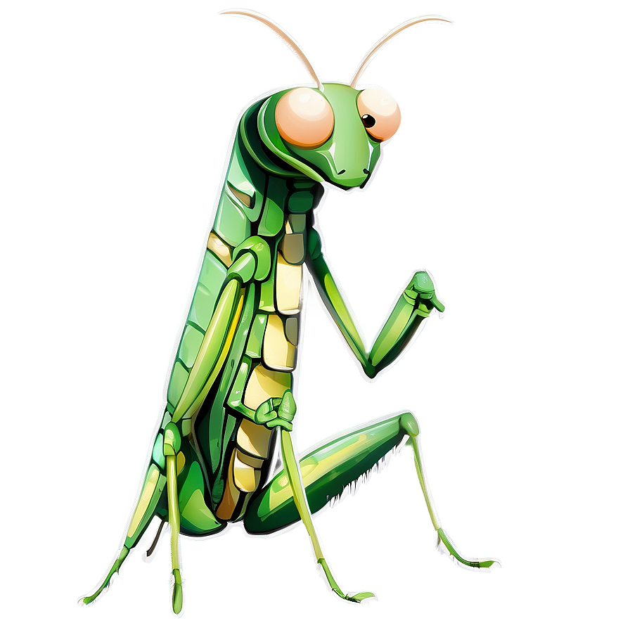 Cartoon Praying Mantis Png 06122024